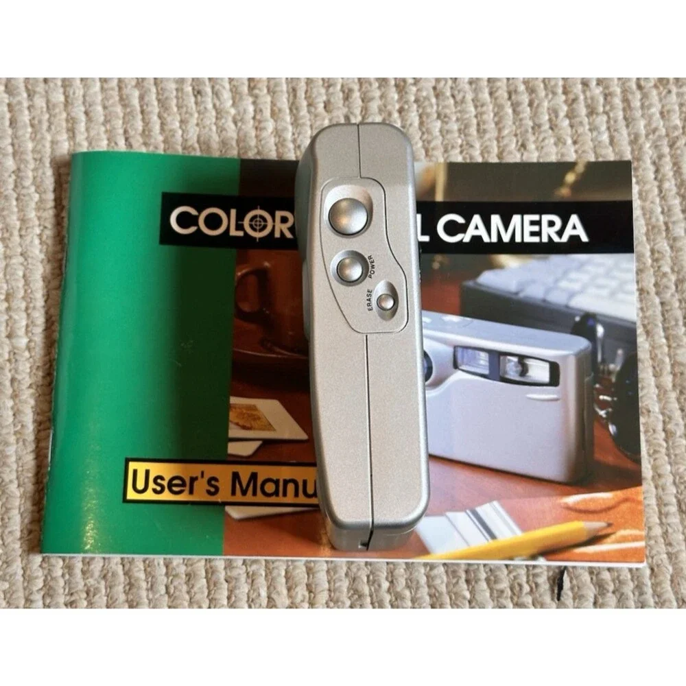 Relisys Dimera 3500 Digital Camera Cable NexFlash Memory card Manual Untested